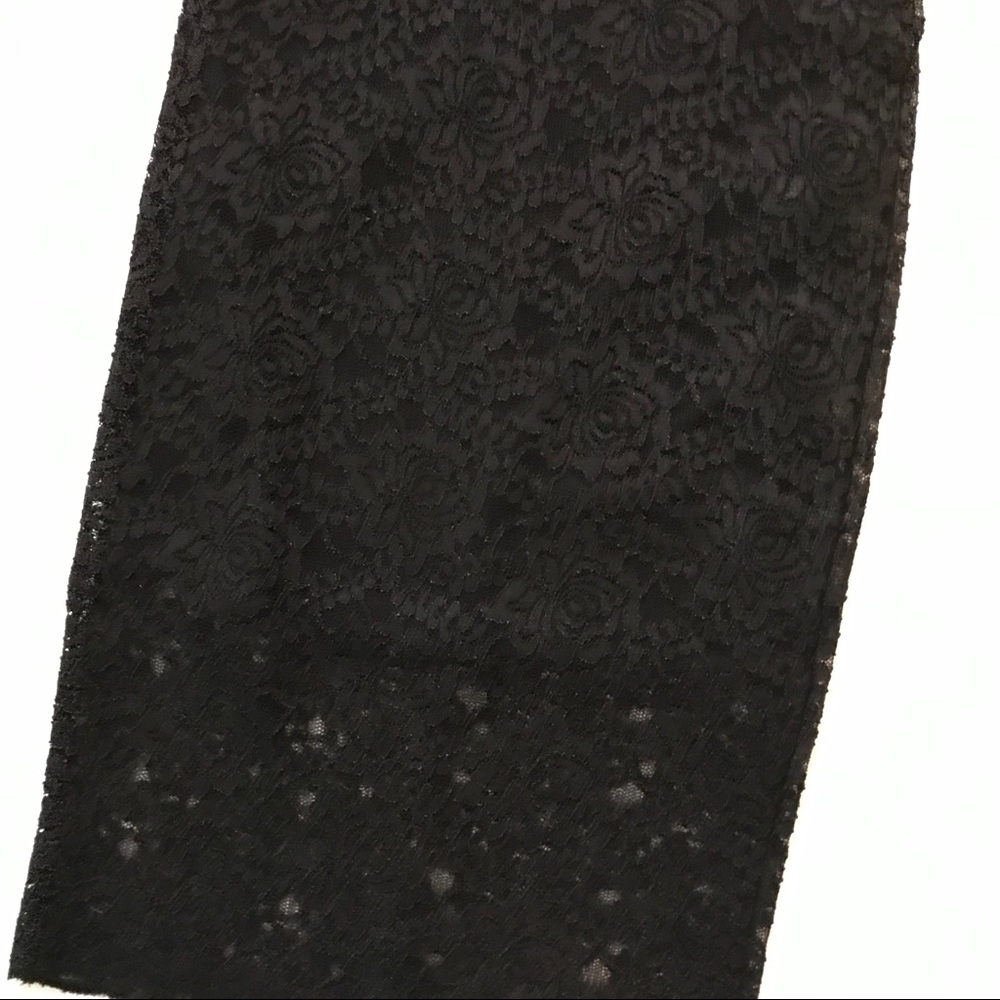 Lace Midi Skirt Forever 21 Stretchy